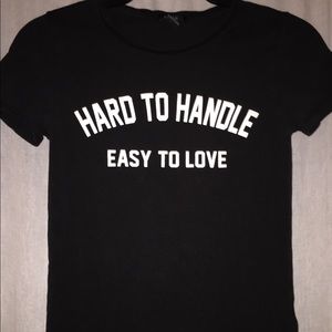 Forever 21 Black Tee